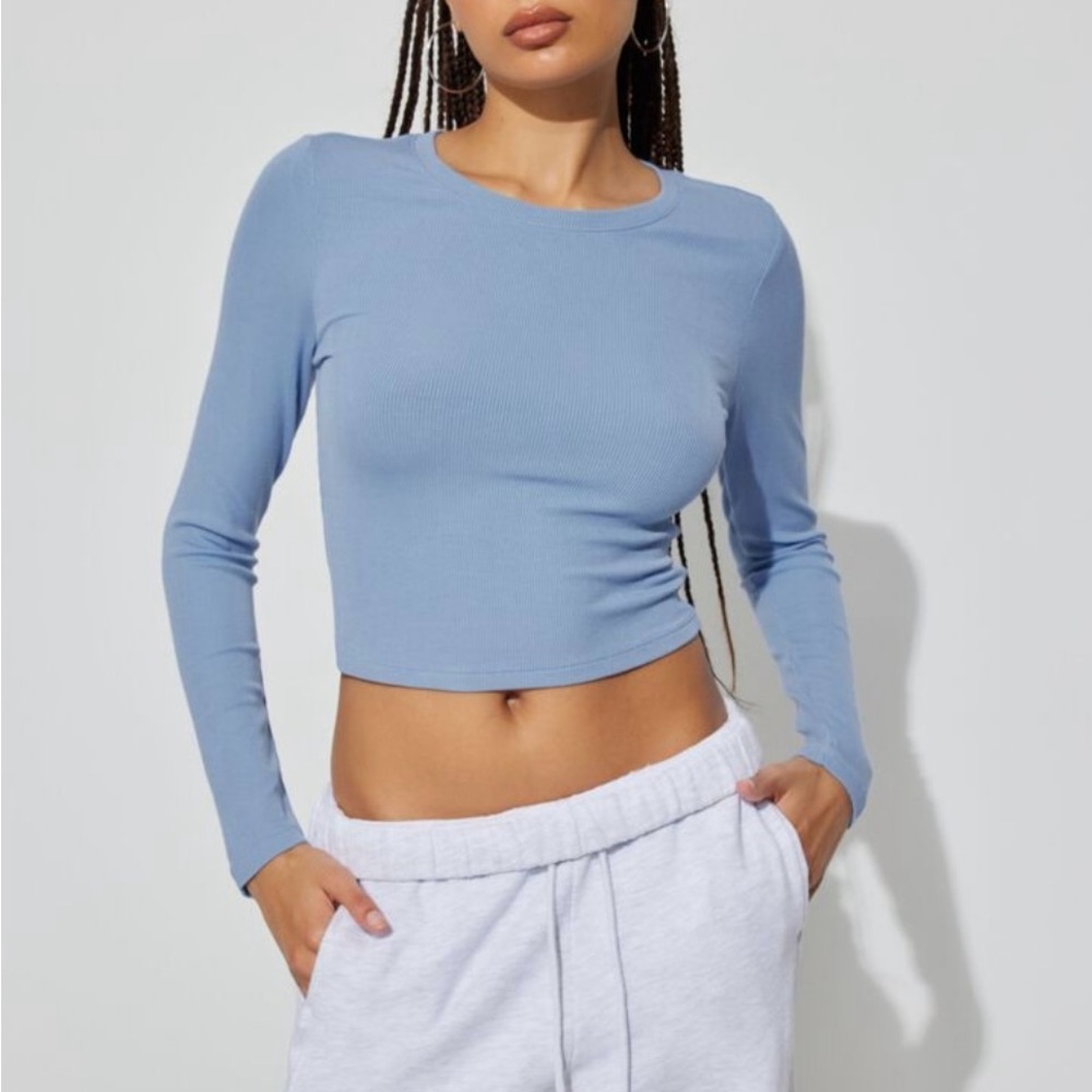 Kimmy Long Sleeve Crewneck Top